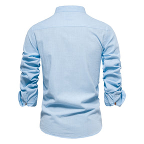 Camisa Italian Elegance - 100% Algodão